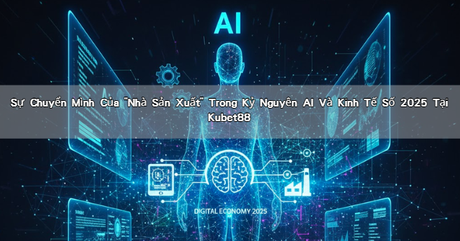 Sự Chuyển Mình Của "Nhà Sản Xuất" Trong Kỷ Nguyên AI Và Kinh Tế Số 2025 Tại Kubet88
